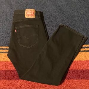 Levi’s Black 501 Jeans